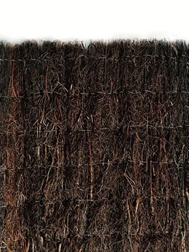 Mugar- Brezo Natural de Alta Densidad en Rollos de 3 Metros y 3kg/m2 - Vallas de Ocultación Naturales para Jardín- Varias Alturas (2 x 3 metros)
