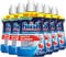 Finish, Dishwasher Rinse Aid, Rinse & Shine Cleaner, 250ml (Bulk Pack of 6, Total 1.5L), Ultimate Clean & Diamond Shine, Glass Protection, Spot Prevention, Better Drying vs Finish Detergent Alone