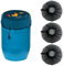 1 x 60 cm Regenfass Netz Kordel Regenfass Wasserfass Abdeckung Schutzdeckel Verstellbare Regenfass Abdeckung für Outdoor Garten Regeneimer