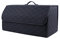 GENTRE Kofferraum Organizer,Luxus-PU-Leder Aufbewahrungsbox für Audi S3 S4 S5 S6 S7 S8 RS3 RS4 RS5 RS6 RS7,großer Faltbare Trunk Organizer mit Deckel und Griffe Auto zubehör,A-Black-L