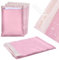 AllBags 50 Versandbeutel Plastik Poly-Versandtasche, Versandumschläge Postbeutel für die Verpackung selbstklebend und blickdicht Versandtüten aus Plastik (B3 400x500mm ROT)