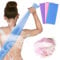 Sibba 3 Stück Peeling Waschlappen Duschschwamm Luffa Schwamm Rückenbürste Bad Dusche Rückenschrubber für Frauen Männer Body Scrubber Körperpeeling Duschbürste Körperbürste Rücken Reinigung(Stil A)