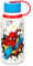 Disney Store Oficial Botella de Agua Spider-Man en Acero Inoxidable, 325ml, Superhéroe Marvel Impreso con Tapón de Rosca y Lazo de Transporte Flexible