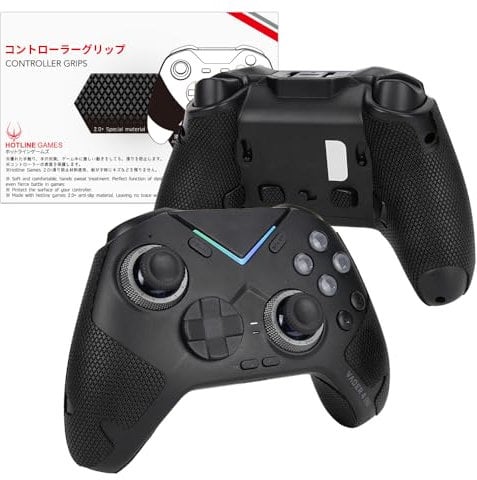 HOTLINEGAMES Controller-Griffe für FLYDIGI Vader 4 PRO/Vader 3 PRO/Vader 2 PRO Controllers, rutschfest, schweißabsorbierend, ausgezeichnetes Gefühl (Handle Grips)