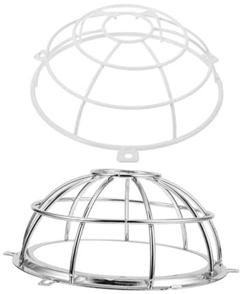 Hoement Schutzabdeckung Für Sprinklerköpfe Edelstahlkragen Sprinklerhalterung Satz Mit 2 Stück Abdeckung Für Sprinkleranlage Robust Und Langlebig