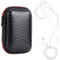 XENQITO 1Pcs Funda de Disco Duro, Funda Disco Duro Externo 2.5, SSD Portable, Funda ​Caja Disco Duro Rígida Viaje Almacenamiento, Bolsa Cubrir Protectora Transporte Portátil, Protege el Disco Duro
