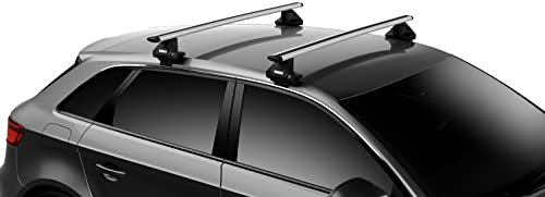 Thule Wingbar Evo Dachträgersystem Für Peugeot 5008 5-dr Mpv 2017- Mit Normales Dach Black, One-Size