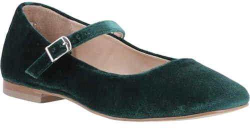 Hush Puppies Pasha Velvet Women's Jade Shoes - UK 8 Green