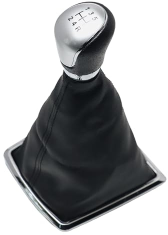YananAC Pomo de palanca de cambios de 5 velocidades 1571917 para Ford Focus Fiesta B-Max C-Max Mondeo KA Ecosport Tourneo Transit Connect Courier 8M5R7H409BKB AM8A6J7J132AB