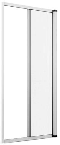 Plastik2® Zanzariera a Rullo Laterale Per Porta Finestra Scorrevole - 100% Made in Italy su Misura, Alluminio, Diversi Colori | Alluminio