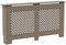 Vida Designs Oxford Radiator Cover – Traditional Cross Pattern, Unfinished, MDF, Customisable Finish, Heat Efficient, Large, (H 82 x W 152 x D 19 cm)