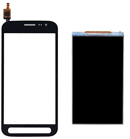 ixuan pour Samsung Galaxy Xcover 4 2017 SM G390 G390F G390Y G390W Vitre Tactile Ecran LCD Assemblé (Non Châssis) de Remplacement (Noir)