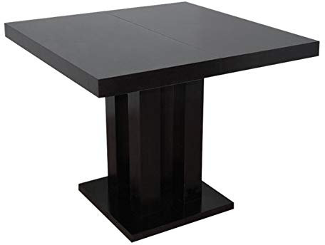 Mirjan24 Esszimmertisch S34, Praktischer Auszugstisch, Esstisch, Farbauswahl, Tisch für Esszimmer, Küchentisch, Ausziehtisch (Wenge, 90x90x240 cm)