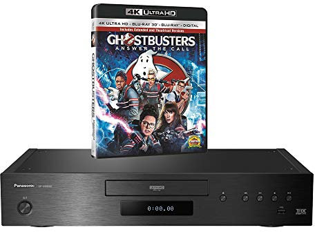 Panasonic DP-UB9000 MULTIREGION for DVD Blu-ray Player Bundle with Ghostbusters Ultra HD 4K Blu-ray Disc