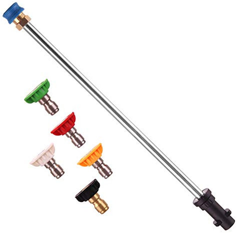 5x Pression BuseLance 480mm pour Nettoyeur Haute Pression Kärcher à Baïonnette K2 K3 K4 K5 K6 K7 de Raccords Rapides