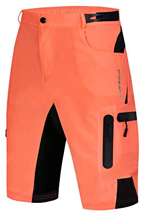WOSAWE Shorts de Cyclisme Respirant Confortable Cuissard de Vélo pour Casual VTT Courir Equitation (Rose M)