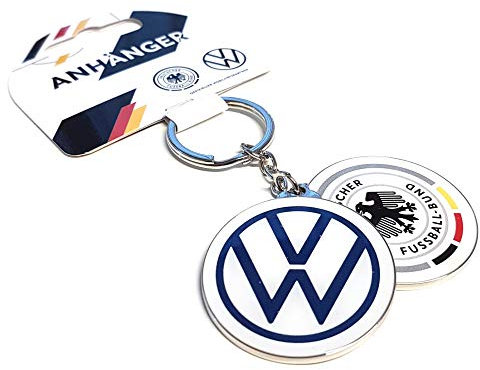 Volkswagen Z094740DF Porte-clés rond DFB Allemagne pour supporter de football