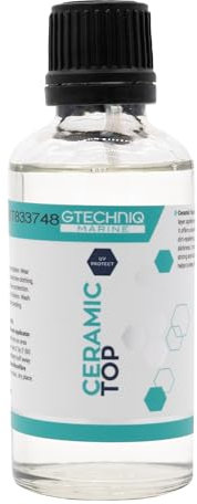 Gtechniq Marine Ceramic Top Coat, Protective Ceramic Coating for Boats, Yachts, Powerboats and Jet Skis with Applicator Pad and Gloves, 50ml, Essential Boat Accessories Kit and Valeting Equipment