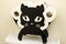 HomeZone Porte Papier Toilette Fantaisie en métal pour Salle de Bain, Chaton, Chaton, Support Mural spacieux, Peut contenir jusqu'à 5 Rouleaux