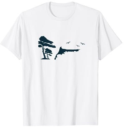 Ostsee Fischland Darss Meer Damen Herren T-Shirt