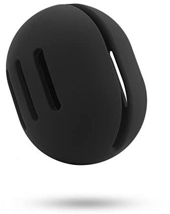 FERYES Porte-éponge de maquillage – Silicone incassable respectueux de l'environnement Beauté Blender Mallette de voyage Noir