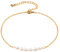 CheersLife Boho Cheville Perle Cheville Bracelet Chaîne Pour Toujours Pied Bijoux Pour Femmes Et Filles Or