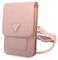GUESS Unisex Tasche Guwbsatmgr Saffiano Triangle Bi-Fold Wallet, Rosa