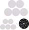 Bosch Professional 10x Expert M480 Schleifnetz (für Hartholz, Farbe auf Holz, Ø 125 mm, 5x Körnung 120, 5x Körnung 180) + 2 Stück Schleiftellerschoner (Ø 125 mm, Zubehör Exzenterschleifer)