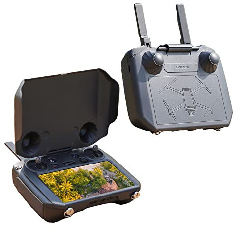 ZJRXM Pare-soleil 2 en 1 pour DJI RC Pro - Télécommande haute performance pour DJI Mavic 3, pas pour Mavic Air 2S, housse de protection pour télécommande DJI RC Pro