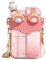 Umweltfreundliche Trinkflasche mit Doppelfächern Wasserflasche Nette Animierte Geschenk für Kinder Und Erwachsene Kunststoff Trinkflasche