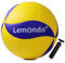 lemondo Volleyball PU Wasserfest Beachvolleyball mit Pumpe Indoor Outdoor Bälle für Strand Garten und Bad Geschenk(mit Pumpe)