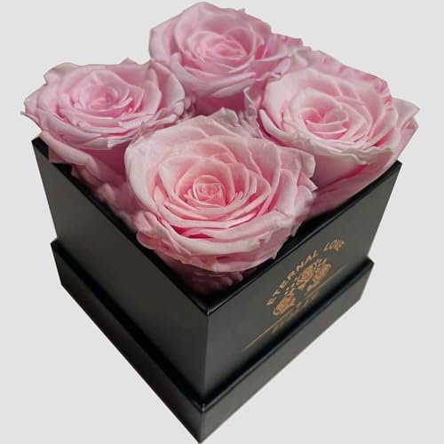 OTAOATO Blumen für Lieferung Prime - Rosen in einer Box - Frische Blumen - Forever Rose - Geburtstagsgeschenke für Frauen - Konservierte Rosen, Geschenke für Mama/Freundin/Frau/Oma