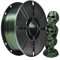 iBOSS PLA Farbwechsel 3D-Drucker Filament 1,75mm, Chamäleon PLA Filament 1,75 mit Sparkle-Pulver, 1kg Spule (2,2 lbs) für FDM 3D Drucker (Chamäleon Grün+Gold)