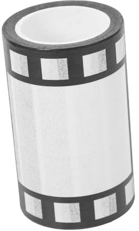 ABOOFAN 1 Rolle Filmband Abdeckband Basteln Mit Washi Tape Filmparty-dekoration Scrapbook-klebeband Filmstreifenaufkleber Washi-klebeband Filmaufkleberband Papier Spielzeug Kind Klassisch