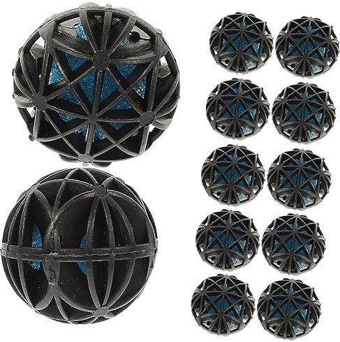 DOITOOL 1tasche Aquabio Filterkugeln Hochwertige Biologische Filtermedien Für Aquarien Teiche Und Schwimmbäder Effiziente Entfernung Von Verunreinigungen Und Ölen Langlebig Und Stabil