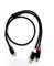 Qczhiwen RCA Aux Cable for iPhone, 2-Male RCA to IOS Adapter, iPhone to Aux Cable, Audio Stereo Aux Cord Compatible with iPhone iPad iPod Touch for Home, Car and Speakers Amplifier (0.6M)