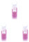 PARFUMS SAPHIR Fruit Attraction Nata y Fresa Cream - Eau de Toilette para Mujeres - 100 ml (Paquete de 3)