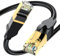 CHENLUKJ Ethernet Cable 2m, High Speed 1000mbps 250Mhz/s Cat6 Ethernet Cable, Black RJ45 Lan Cable, Network Cable are Suitable for Routers, Computers, Modem, Switch, Games, Patch Panel