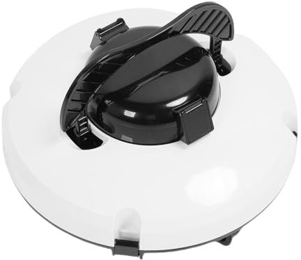 Plyisty Pool -Vakuumroboter, 5200mAh Batterie Automatischer Poolreiniger 120 Minuten für Normale Formenpools (EU-Stecker)