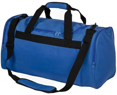 minimutz Sporttasche Kinder Damen groß, Reisetasche Weekender Bag Herren, Kindersporttasche Gym Bag 26L (Royalblau)