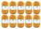 Gründl Hot Socks Pearl uni Strickwolle (kuschelig weiche Sockenwolle aus 75 % Merinowolle, 20 % Polyamid, 5 % Kaschmir, 50 g / 200 m, Nadelstärke: 2,5 - 3, 10 x 50 g), Ocker