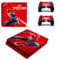 Decal Moments PS4 Slim Konsolen-Aufkleber für Playstation 4 Slim Konsole Dualshock 2 Controller Spider (nur PS4 Slim)
