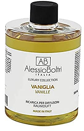 AB Alessio Boltri - Ricarica per diffusori Luxury 500 ml, profumazione Vaniglia