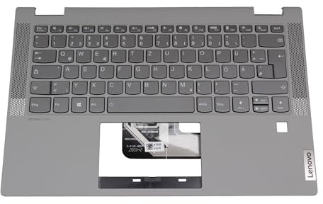 Lenovo IdeaPad Flex 5-14ARE05 (81X2) original Tastatur inkl. Topcase DE (deutsch) dunkelgrau/grau mit Backlight