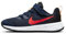 NIKE Revolution 6, Zapatillas de Gimnasia Unisex niños, Midnight Navy Bright Crimson Black, 21 EU