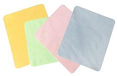 Lingettes de nettoyage en microfibre pour lunettes de vue - Chiffon de nettoyage pour écran C - Peau de chamois - Pour téléphone et lunettes