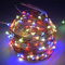 KARSUM USB Fairy Lights 36FT 100 LED With Remote Control, Copper Wire String 8 Modes, Cool Multicolour LED Twinkle, Powered With Timer, Christmas Lights (Multicolour, 1)