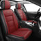 ORAWLE Sitzbezüge Auto Autositzbezüge Universal Set für Mercedes Benz GLK 350 GLK 250 GLK 300 GLK 220 GLB Auto Zubehör: Schwarz Rot