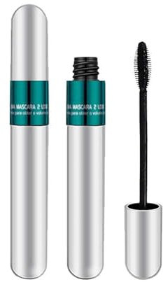 4D Silk Fiber Lash Mascara, 2 In 1 Wimperntusche Wasserfest Lash Extension Mascara Verlängerung & Volumen Eyelash Mascara Anhaltend Natürlich Voluminöse Lange Wimpern Not Blooming Lang