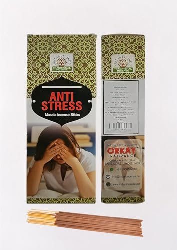 Namaste India Rose 120 Stück Räucherstäbchen - Hexa 6 Packungen mit je 20 Stäbchen | Premium-Qualität für Haus, Büro, Yoga, Meditation, Entspannung und Heilung